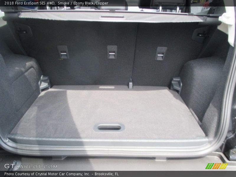 Smoke / Ebony Black/Copper 2018 Ford EcoSport SES 4WD