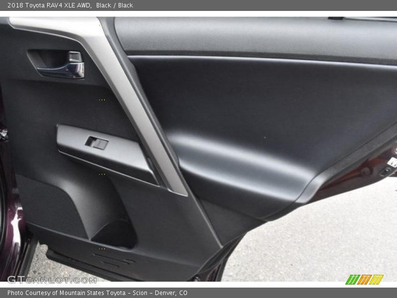 Black / Black 2018 Toyota RAV4 XLE AWD