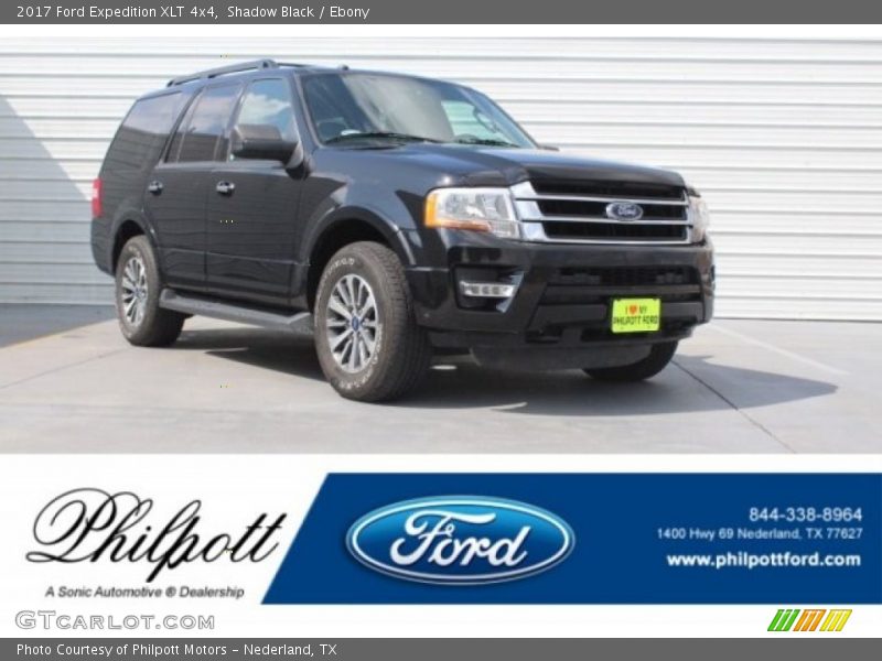 Shadow Black / Ebony 2017 Ford Expedition XLT 4x4