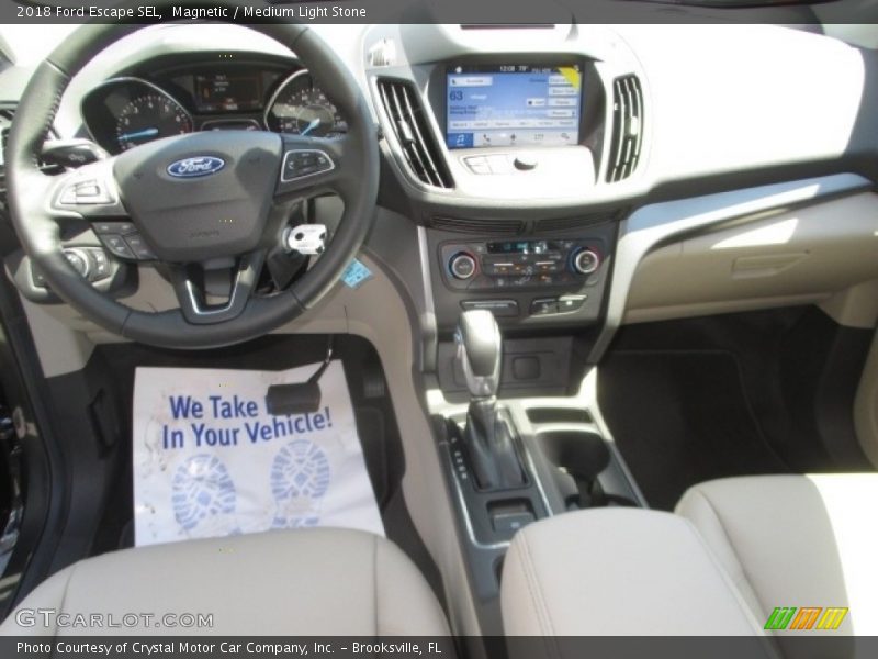 Magnetic / Medium Light Stone 2018 Ford Escape SEL