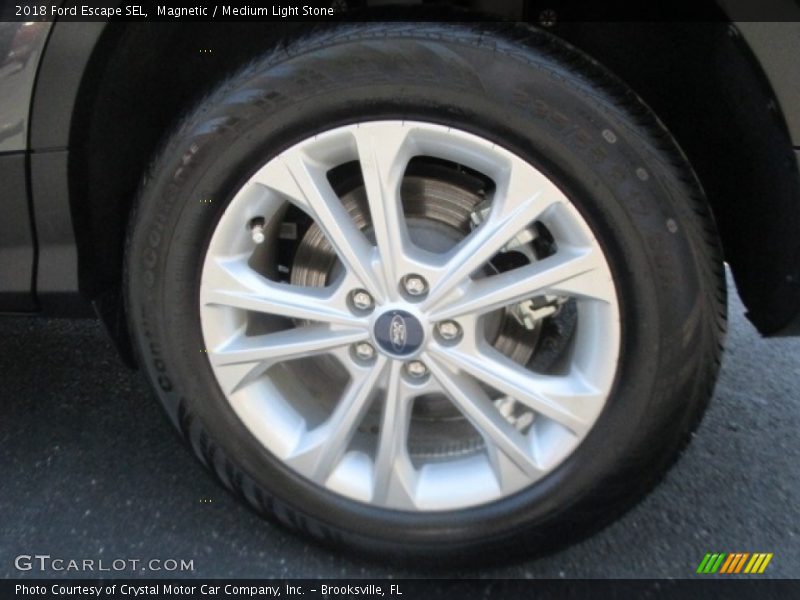 Magnetic / Medium Light Stone 2018 Ford Escape SEL