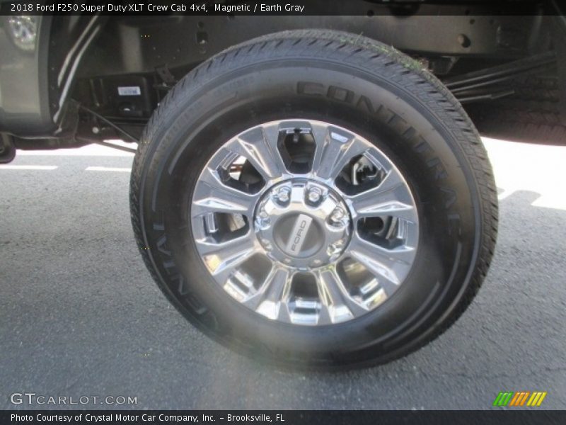 Magnetic / Earth Gray 2018 Ford F250 Super Duty XLT Crew Cab 4x4