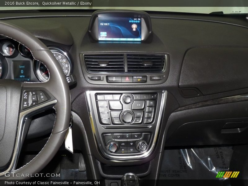 Quicksilver Metallic / Ebony 2016 Buick Encore