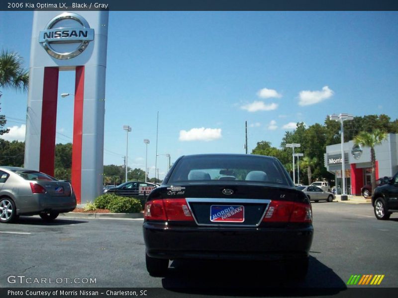 Black / Gray 2006 Kia Optima LX