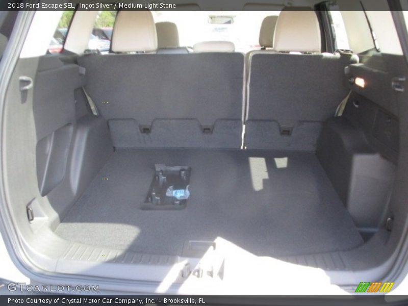 Ingot Silver / Medium Light Stone 2018 Ford Escape SEL