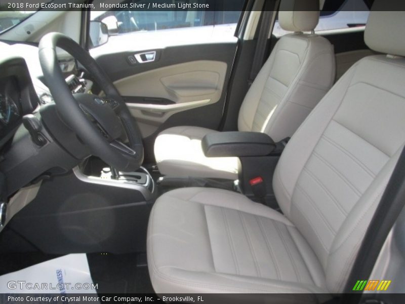 Moondust Silver / Medium Light Stone 2018 Ford EcoSport Titanium