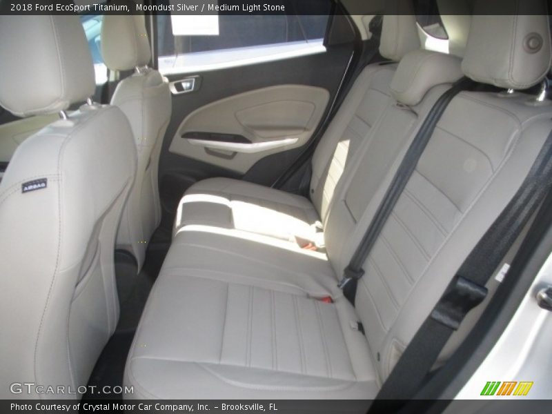 Moondust Silver / Medium Light Stone 2018 Ford EcoSport Titanium