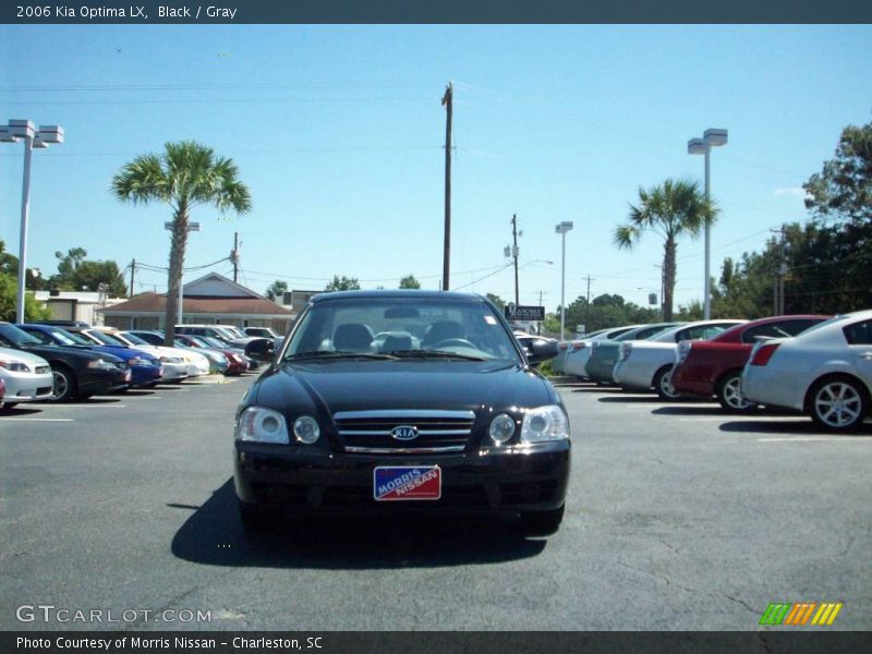 Black / Gray 2006 Kia Optima LX