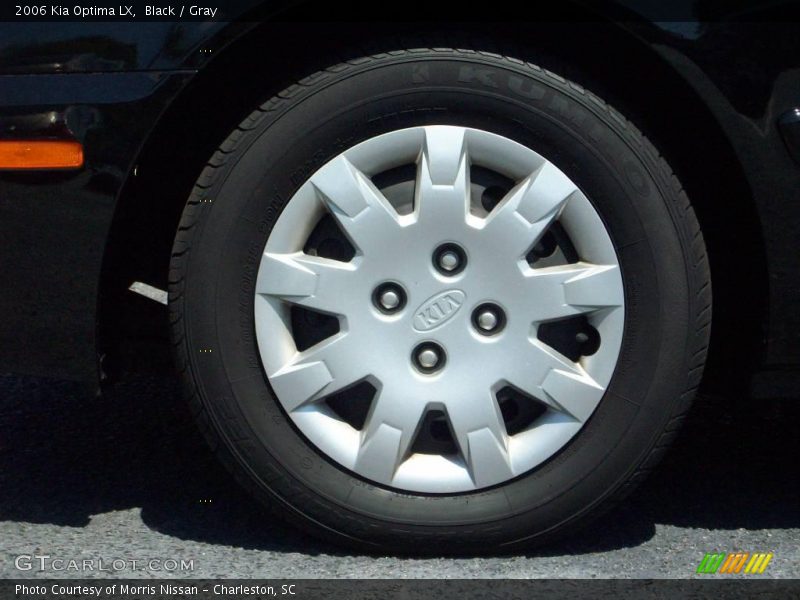 Black / Gray 2006 Kia Optima LX