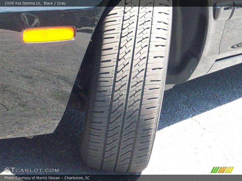 Black / Gray 2006 Kia Optima LX