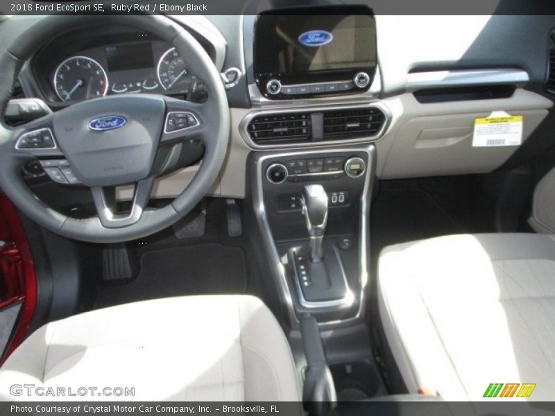 Ruby Red / Ebony Black 2018 Ford EcoSport SE