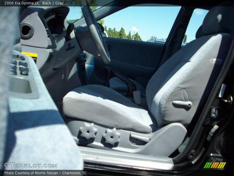 Black / Gray 2006 Kia Optima LX