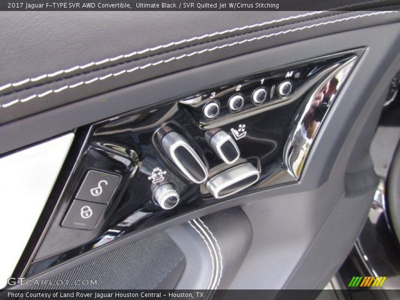 Controls of 2017 F-TYPE SVR AWD Convertible