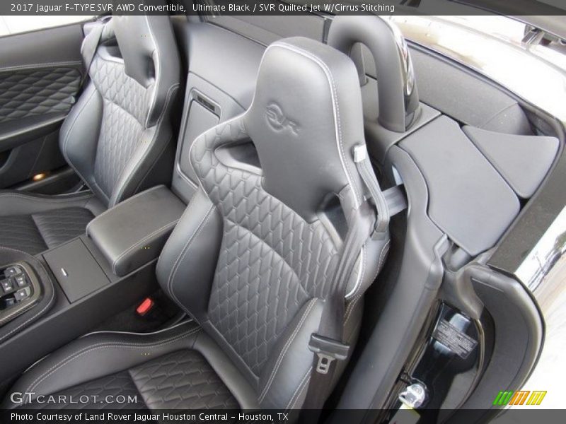 Front Seat of 2017 F-TYPE SVR AWD Convertible