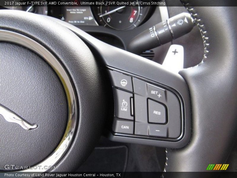  2017 F-TYPE SVR AWD Convertible Steering Wheel