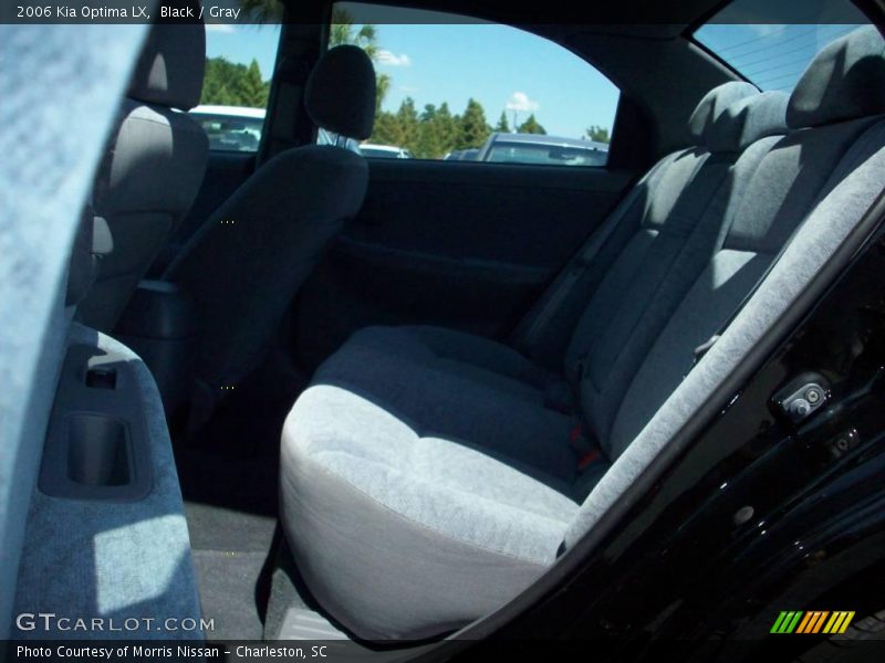 Black / Gray 2006 Kia Optima LX