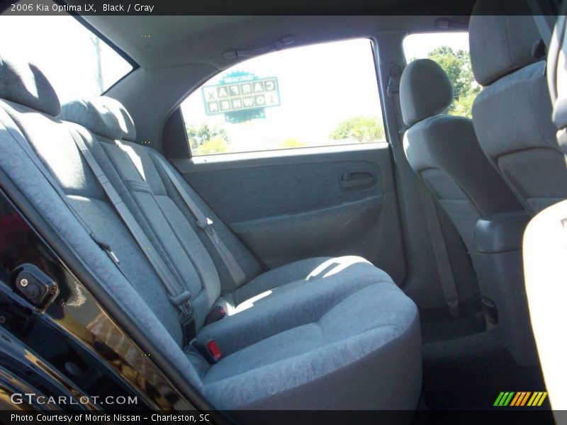 Black / Gray 2006 Kia Optima LX