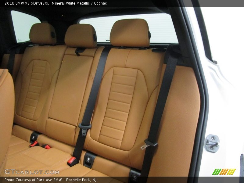 Mineral White Metallic / Cognac 2018 BMW X3 xDrive30i