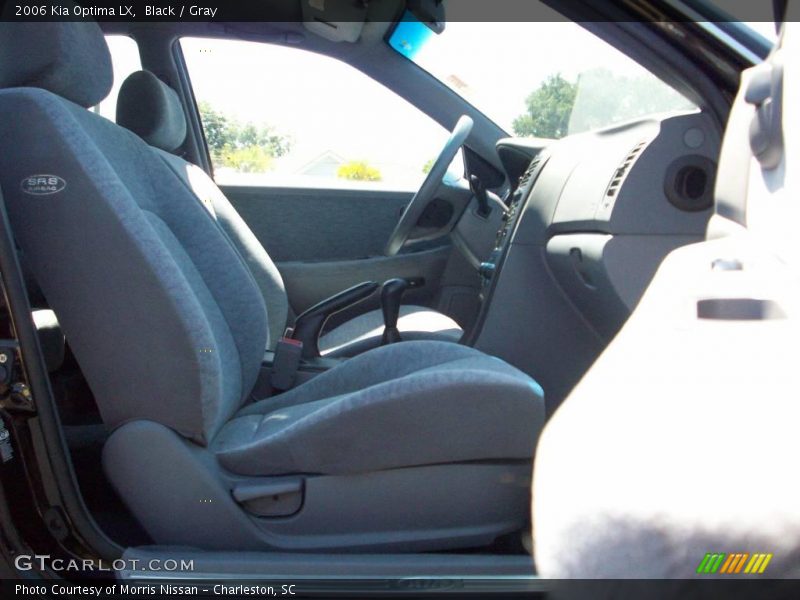 Black / Gray 2006 Kia Optima LX