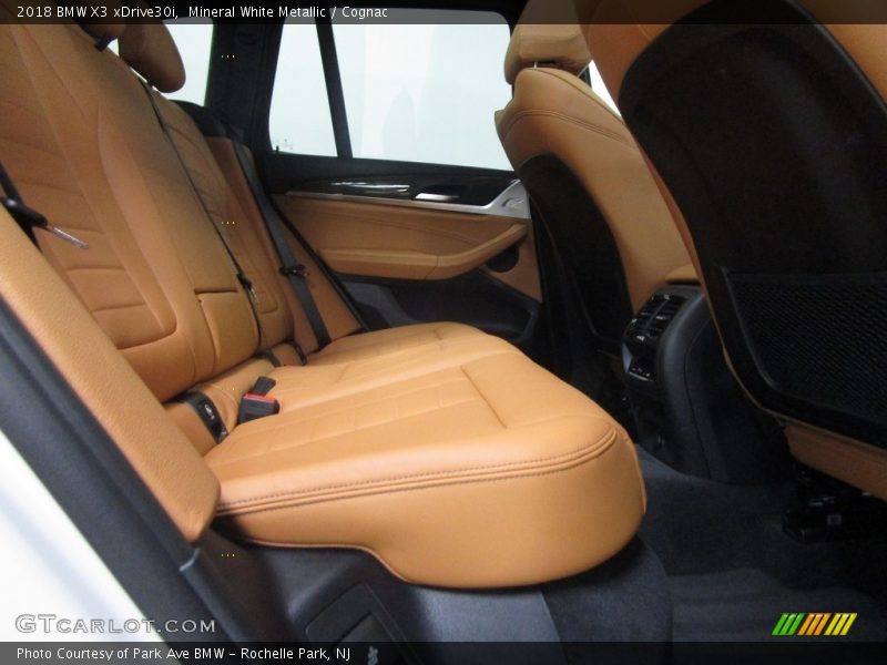 Mineral White Metallic / Cognac 2018 BMW X3 xDrive30i