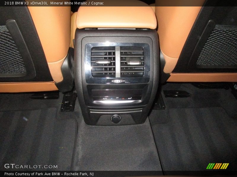 Mineral White Metallic / Cognac 2018 BMW X3 xDrive30i