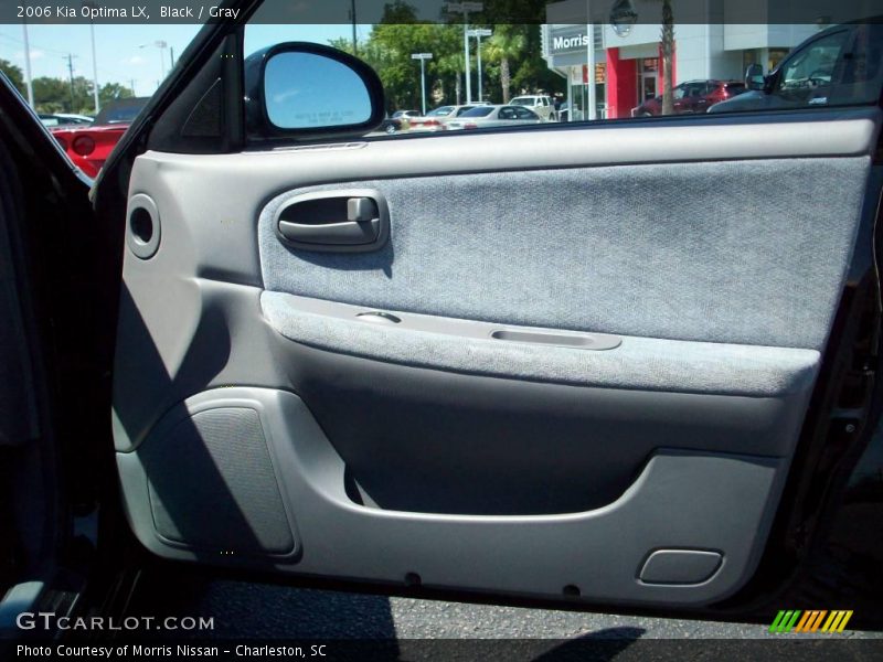 Black / Gray 2006 Kia Optima LX