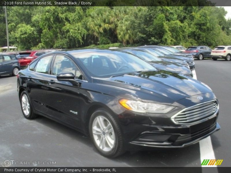 Shadow Black / Ebony 2018 Ford Fusion Hybrid SE