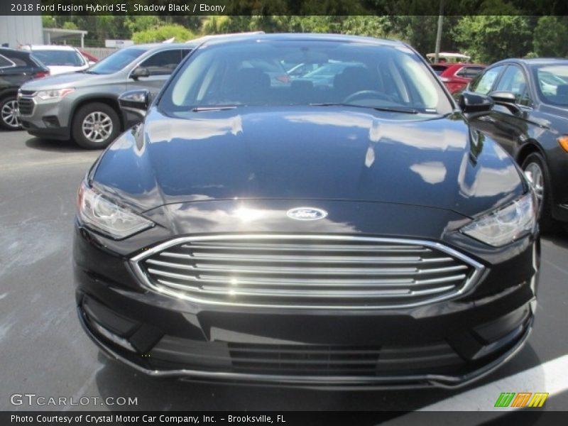 Shadow Black / Ebony 2018 Ford Fusion Hybrid SE