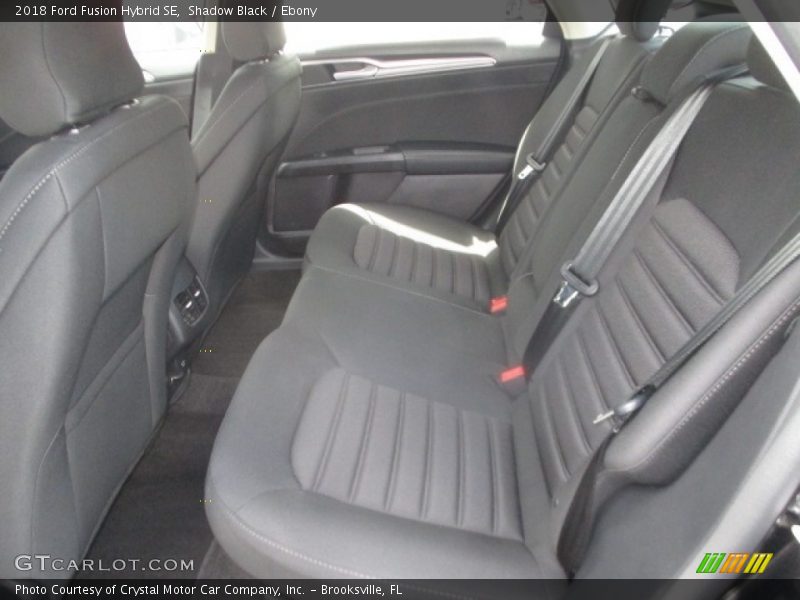 Shadow Black / Ebony 2018 Ford Fusion Hybrid SE