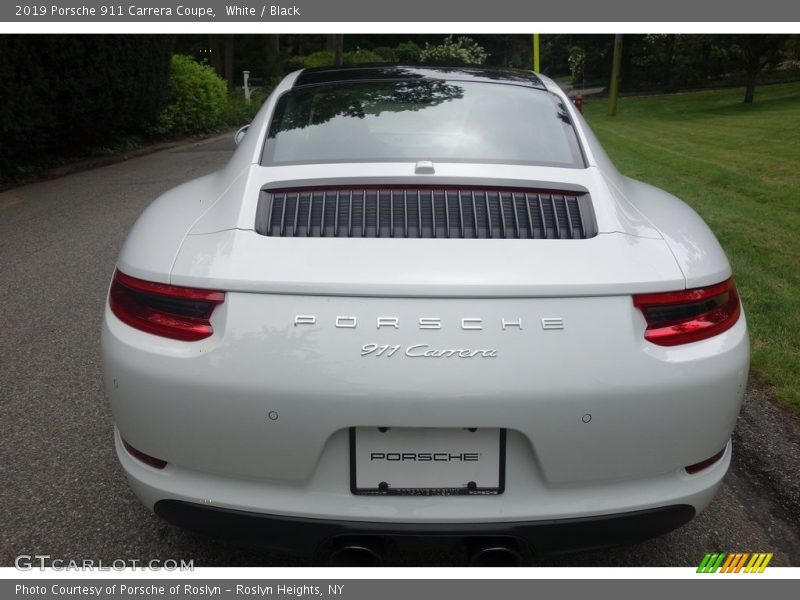 White / Black 2019 Porsche 911 Carrera Coupe