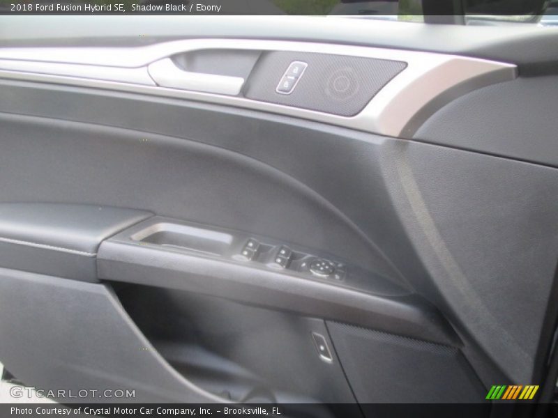 Shadow Black / Ebony 2018 Ford Fusion Hybrid SE