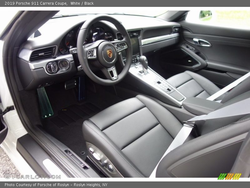  2019 911 Carrera Coupe Black Interior