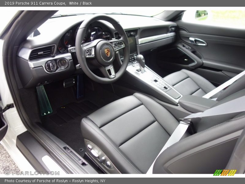  2019 911 Carrera Coupe Black Interior