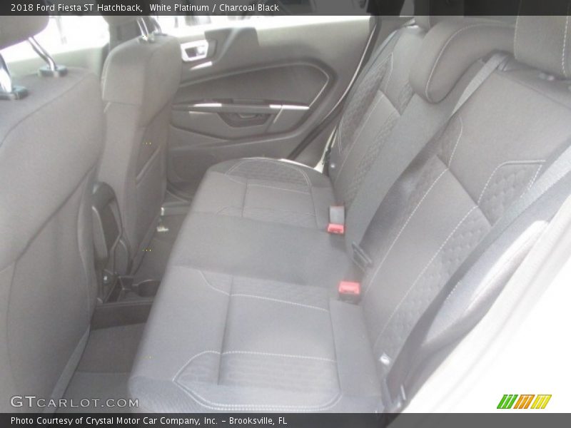 White Platinum / Charcoal Black 2018 Ford Fiesta ST Hatchback