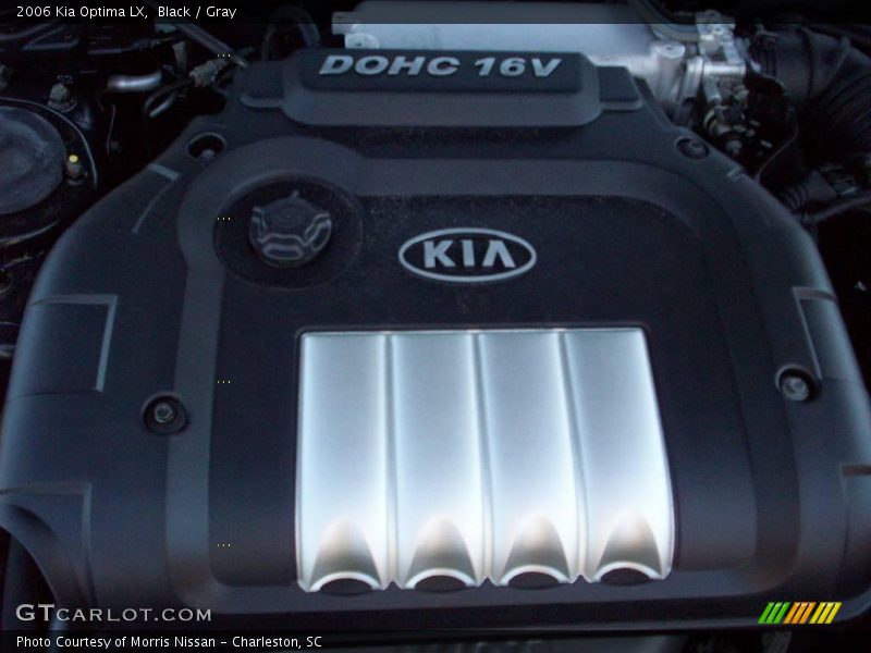 Black / Gray 2006 Kia Optima LX