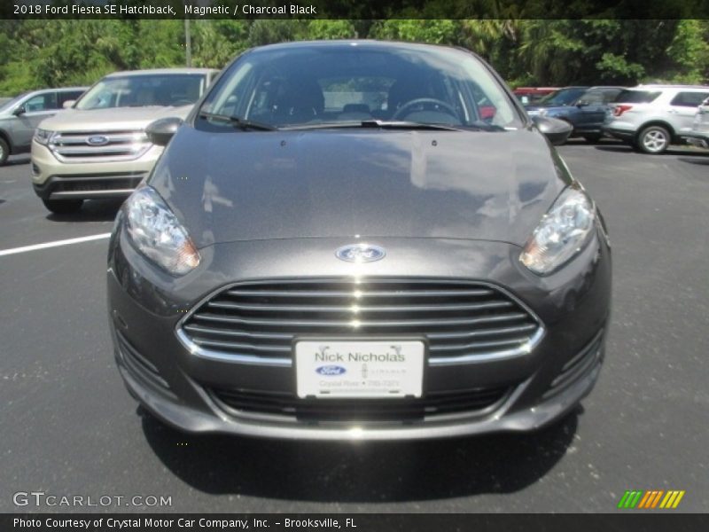Magnetic / Charcoal Black 2018 Ford Fiesta SE Hatchback