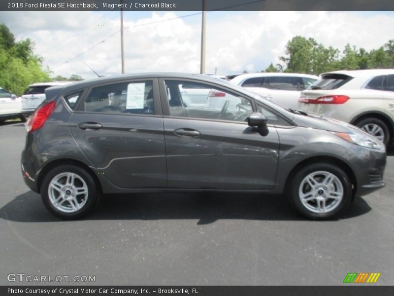 Magnetic / Charcoal Black 2018 Ford Fiesta SE Hatchback