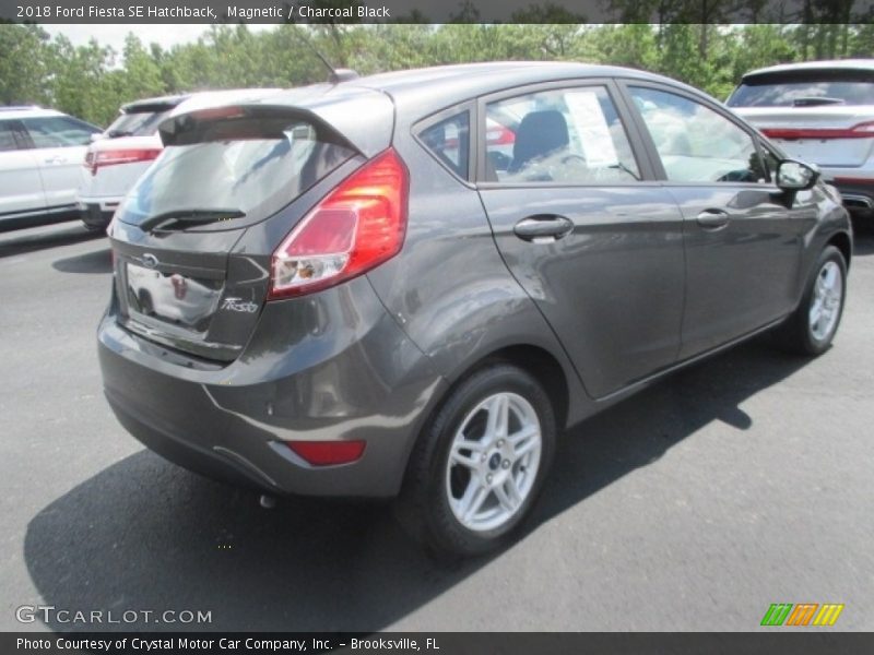 Magnetic / Charcoal Black 2018 Ford Fiesta SE Hatchback