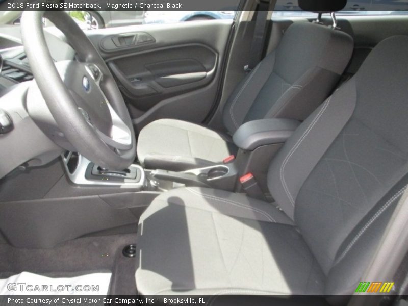 Magnetic / Charcoal Black 2018 Ford Fiesta SE Hatchback