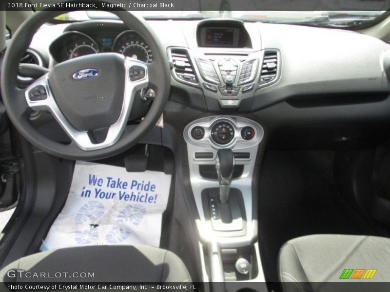 Magnetic / Charcoal Black 2018 Ford Fiesta SE Hatchback