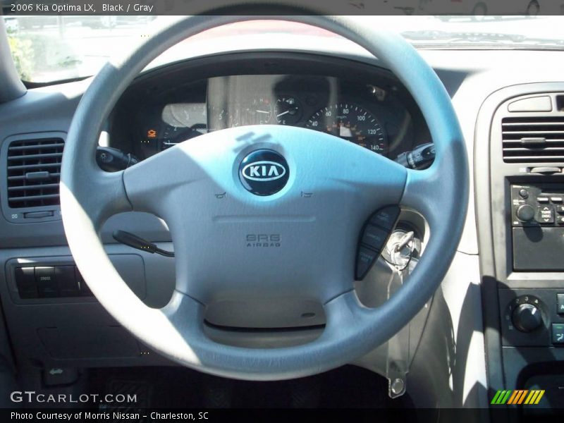 Black / Gray 2006 Kia Optima LX