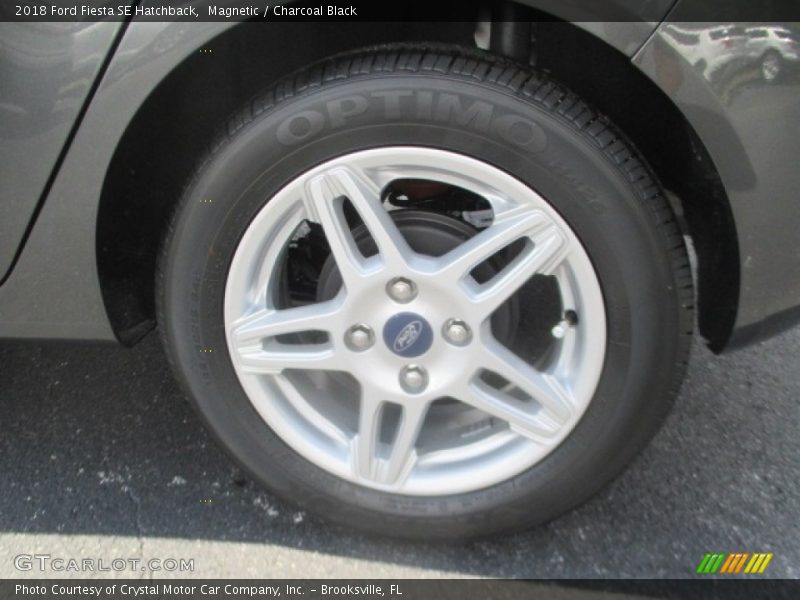 Magnetic / Charcoal Black 2018 Ford Fiesta SE Hatchback