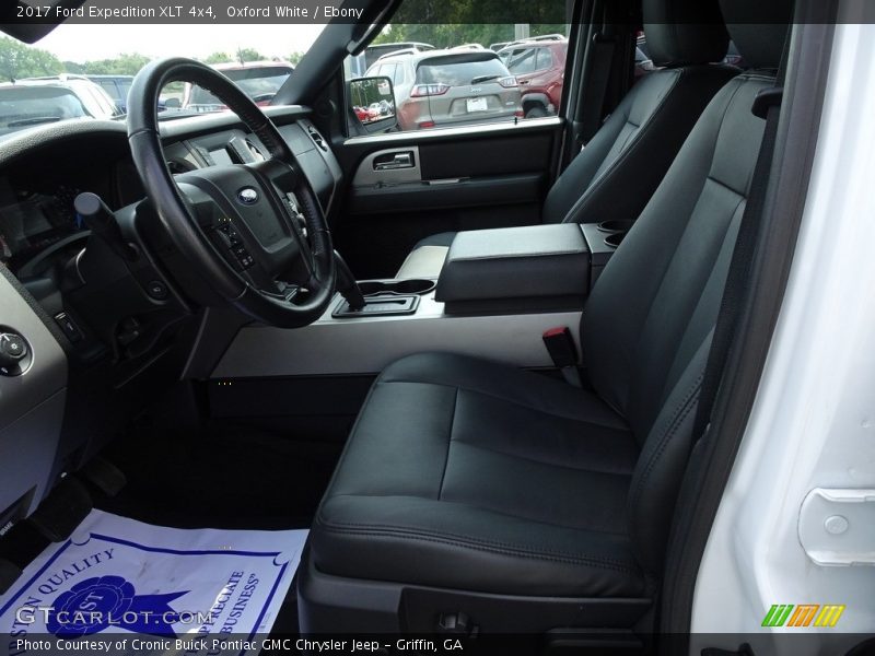 Oxford White / Ebony 2017 Ford Expedition XLT 4x4