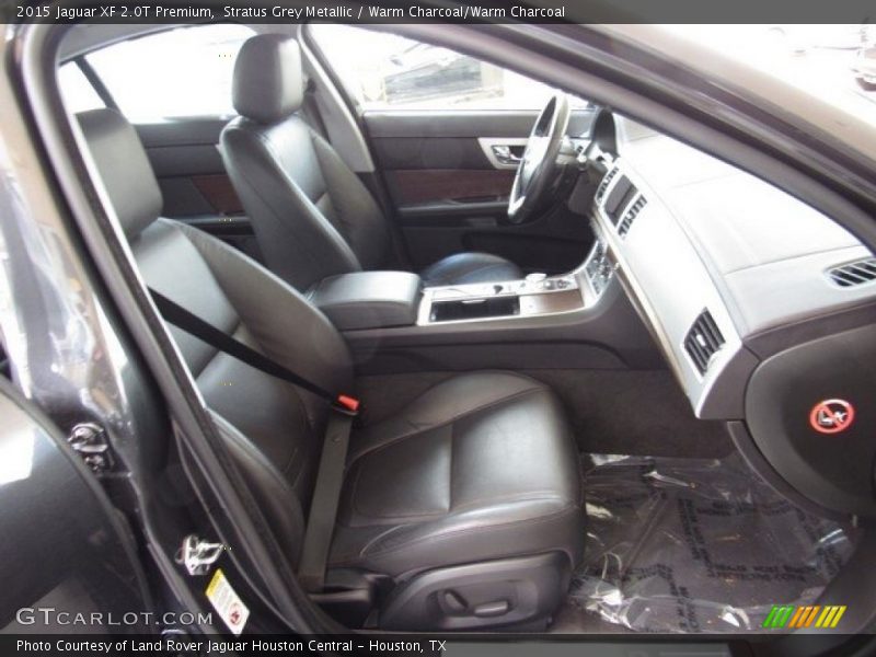 Stratus Grey Metallic / Warm Charcoal/Warm Charcoal 2015 Jaguar XF 2.0T Premium