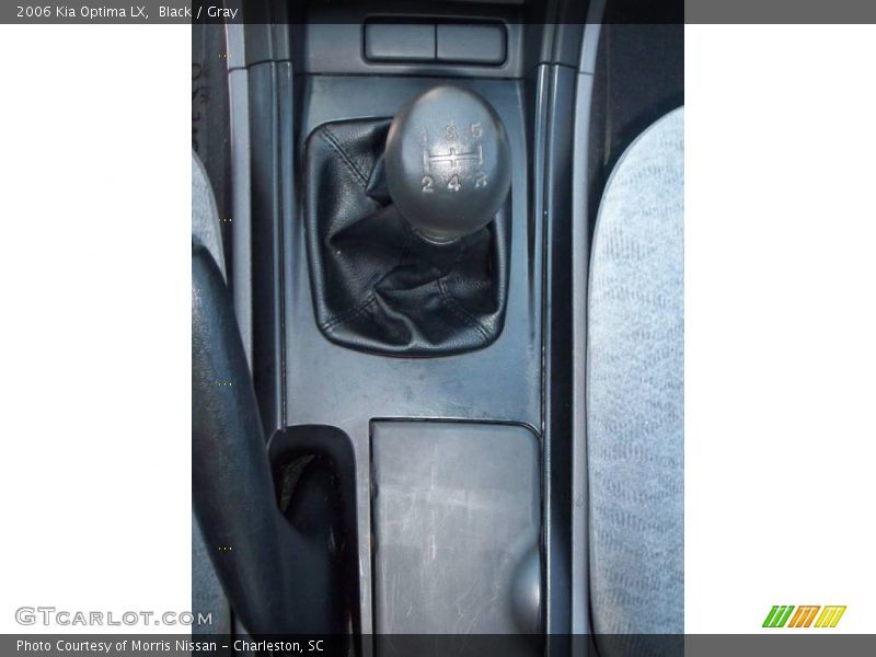 Black / Gray 2006 Kia Optima LX