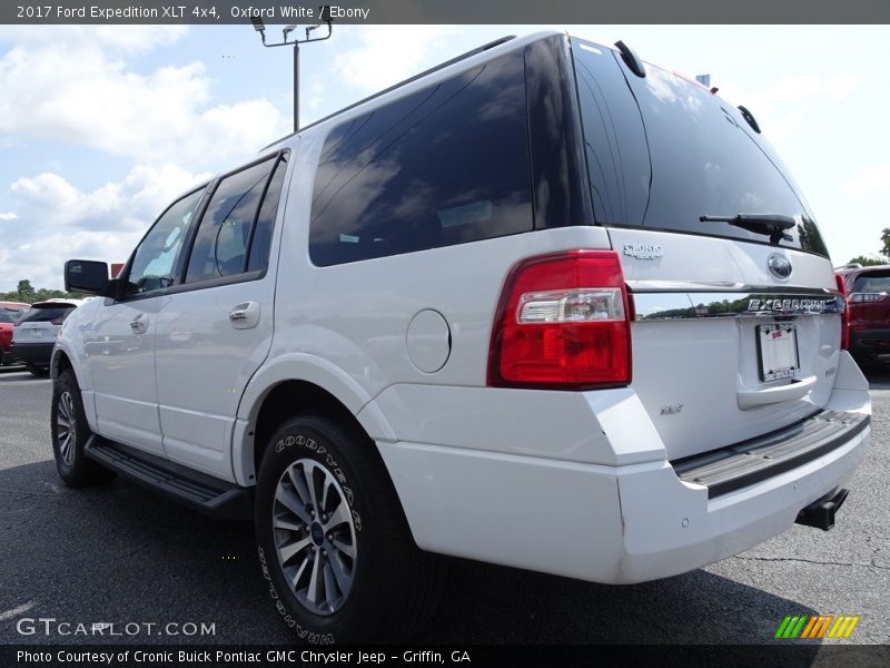 Oxford White / Ebony 2017 Ford Expedition XLT 4x4