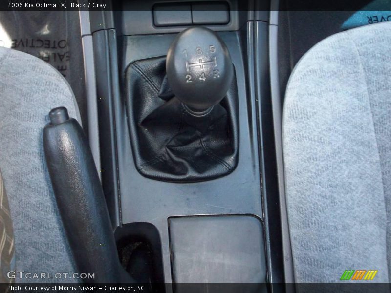 Black / Gray 2006 Kia Optima LX