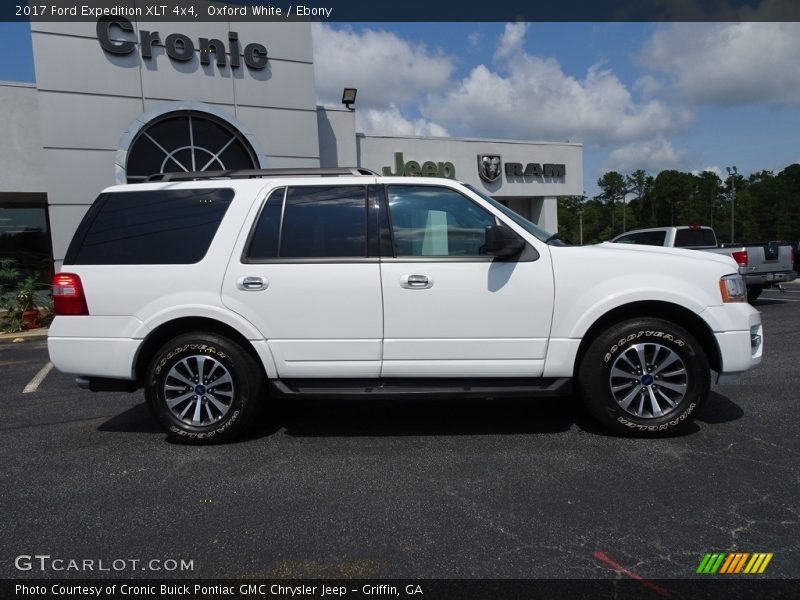 Oxford White / Ebony 2017 Ford Expedition XLT 4x4