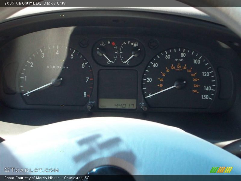 Black / Gray 2006 Kia Optima LX