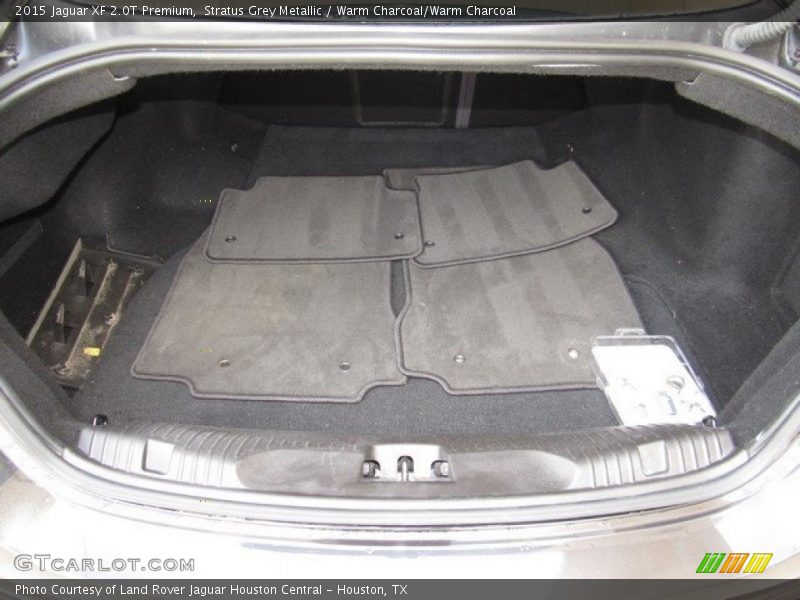 Stratus Grey Metallic / Warm Charcoal/Warm Charcoal 2015 Jaguar XF 2.0T Premium
